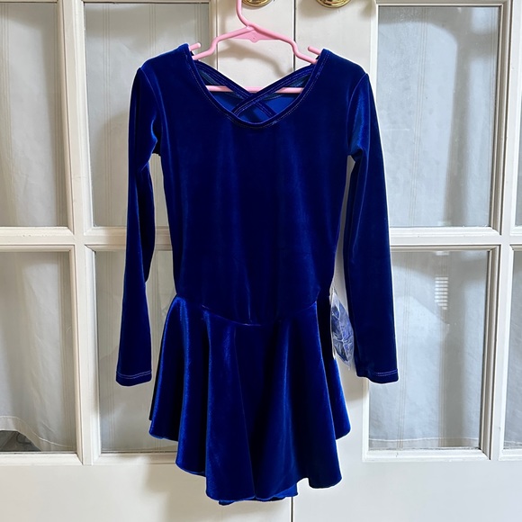 New Girl Figure Skating Dress Girls' Ice Skating Dress Size 10 (5~8T) 120~130cm - Picture 2 of 10